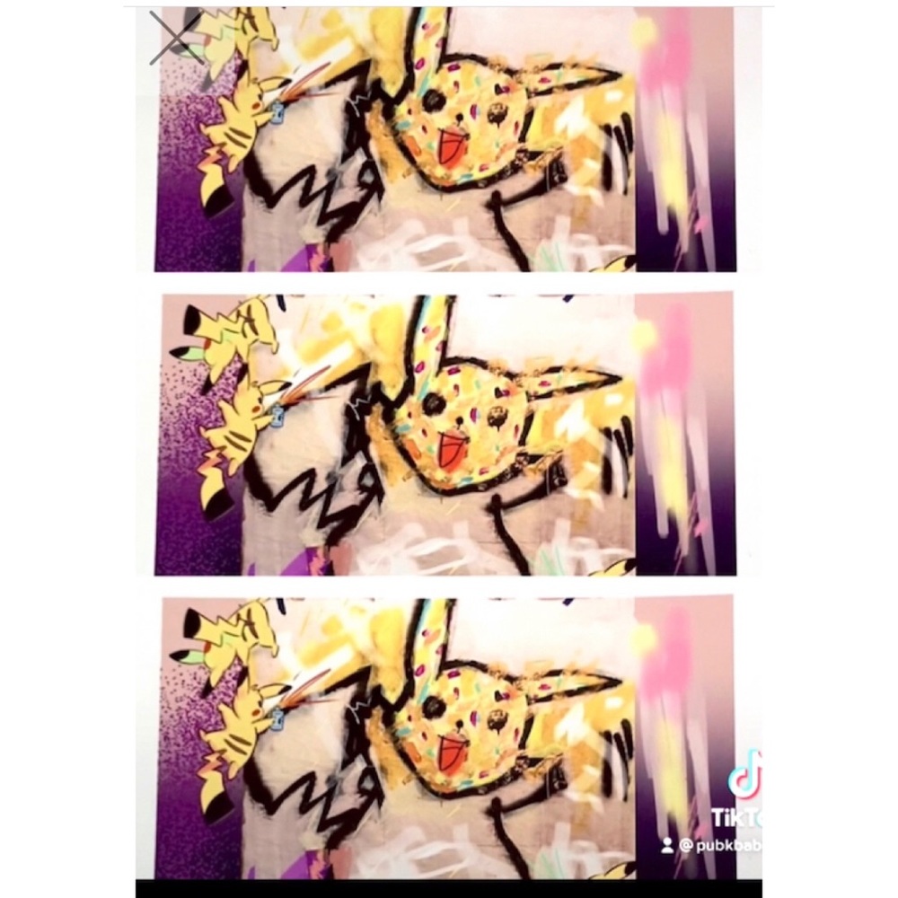Custom Pikachu Pokemon Sticker! :) - Picture 3 of 3